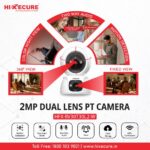 Hixecure 3MP Dual Lens PT Camera – Motion Detection, 2-Way Audio, Easy Installation | Support Cloud Storage |Pan & Tilt - Image 4