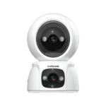 Hixecure 3MP Dual Lens PT Camera – Motion Detection, 2-Way Audio, Easy Installation | Support Cloud Storage |Pan & Tilt